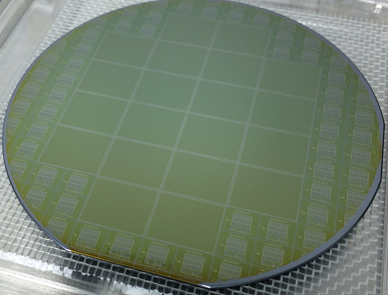 Princeton infrared InGaAs silicon wafer